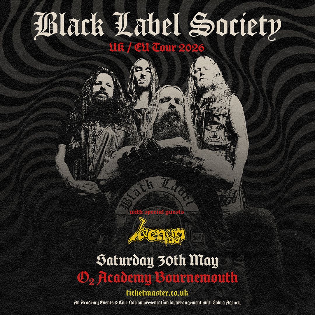 Black Label Society Bournemouth Tickets