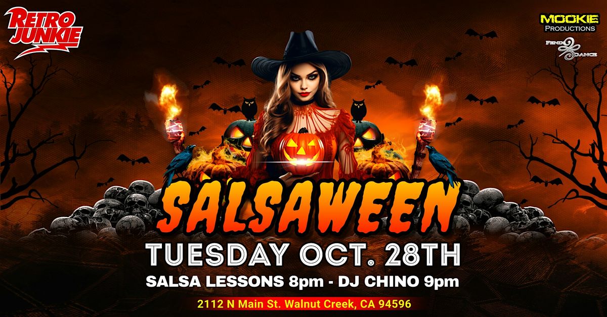 SALSAWEEN w\/ Salsa Dancing, DJ, Lessons & More!