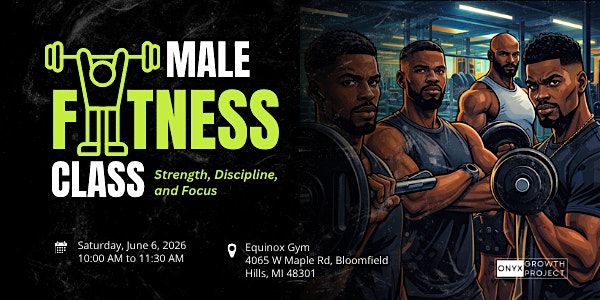 Male Fitness Class: Strength, Discipline, and Focus