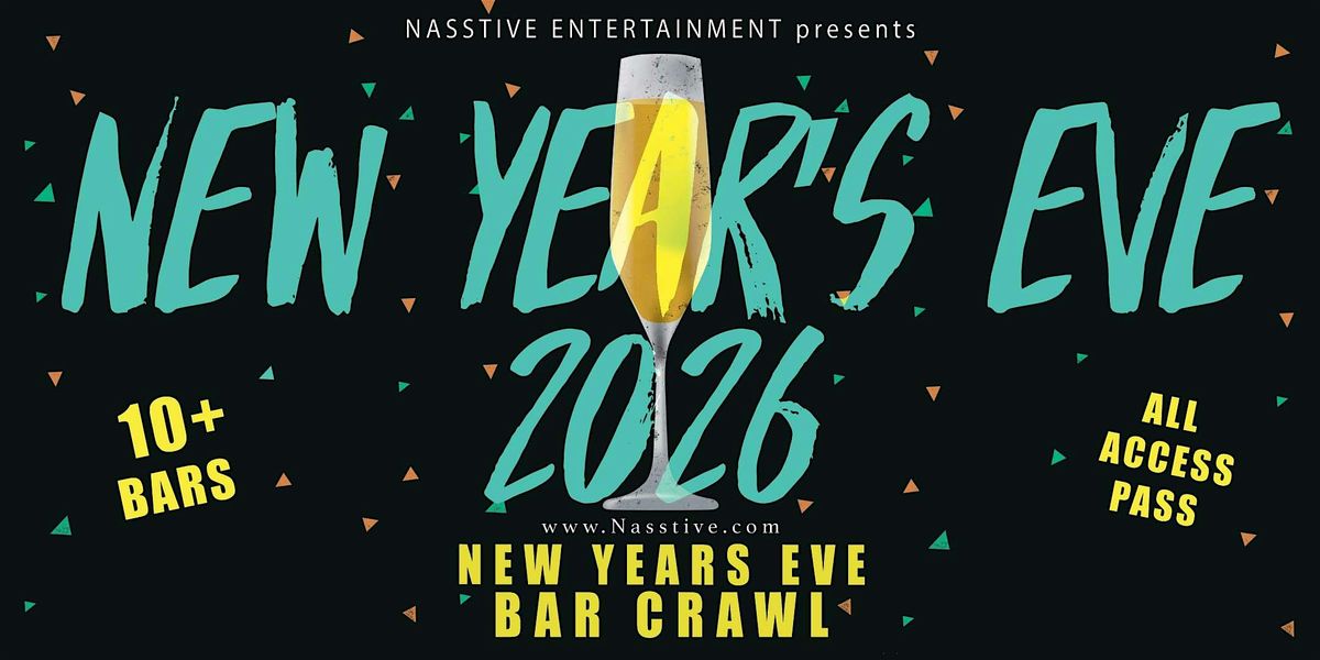 New Years Eve San Francisco NYE Bar Crawl - Party Pass to 10+ Venues