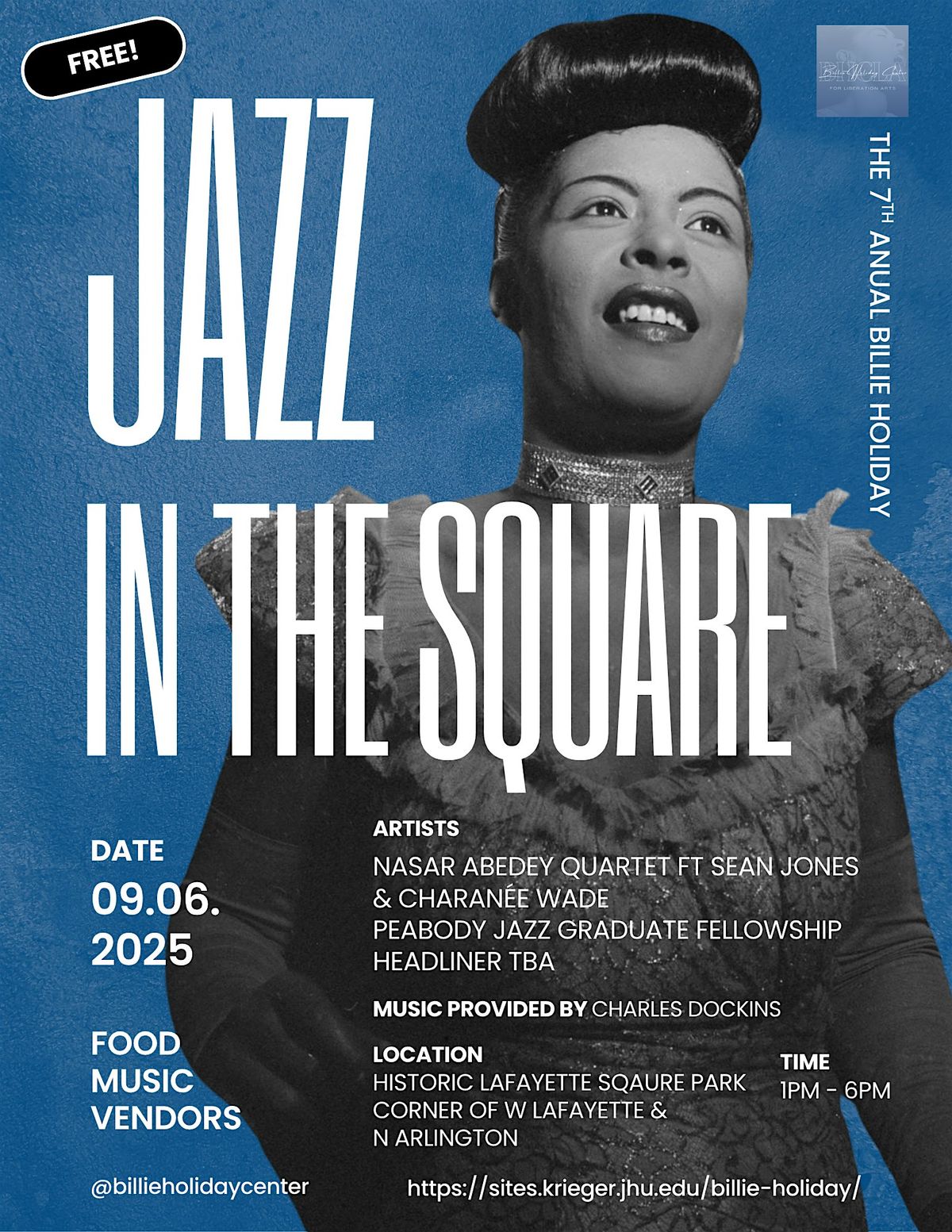 7th Annual Billie Holiday Jazz in the Square Concert