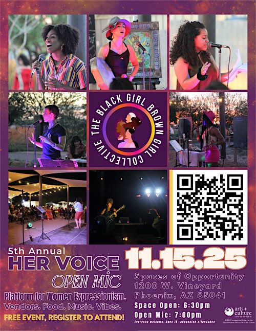 5th Annual HER Voice Open Mic