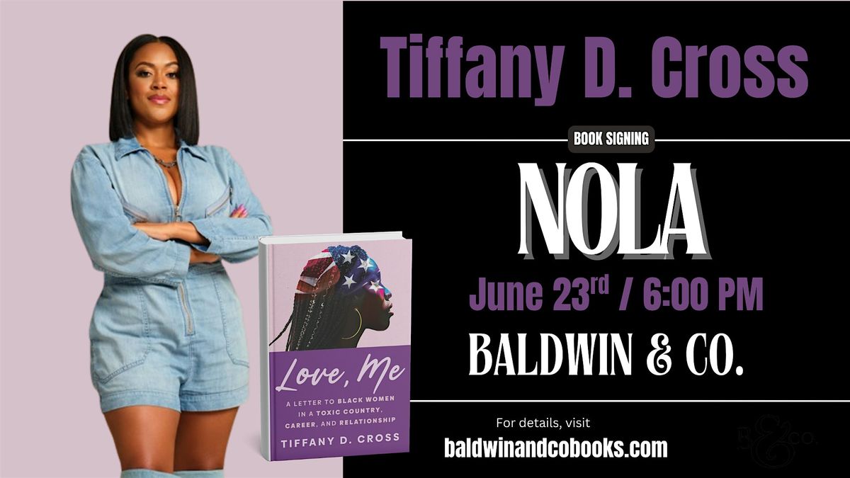 Tiffany Cross Author Talk and Book Signing