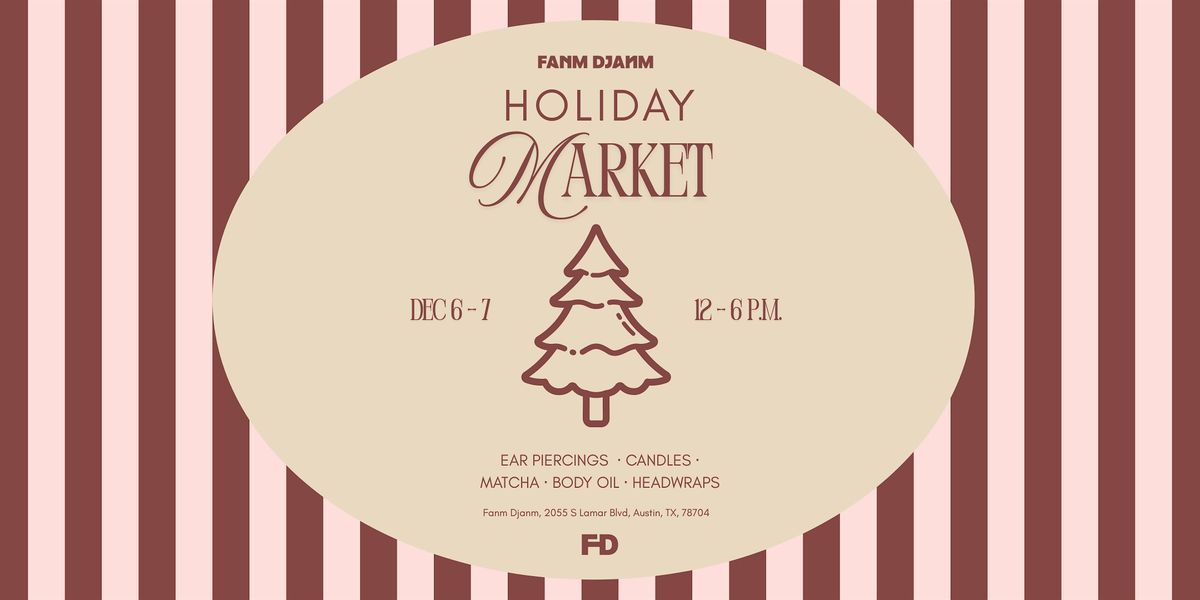 Fanm Djanm Holiday Market