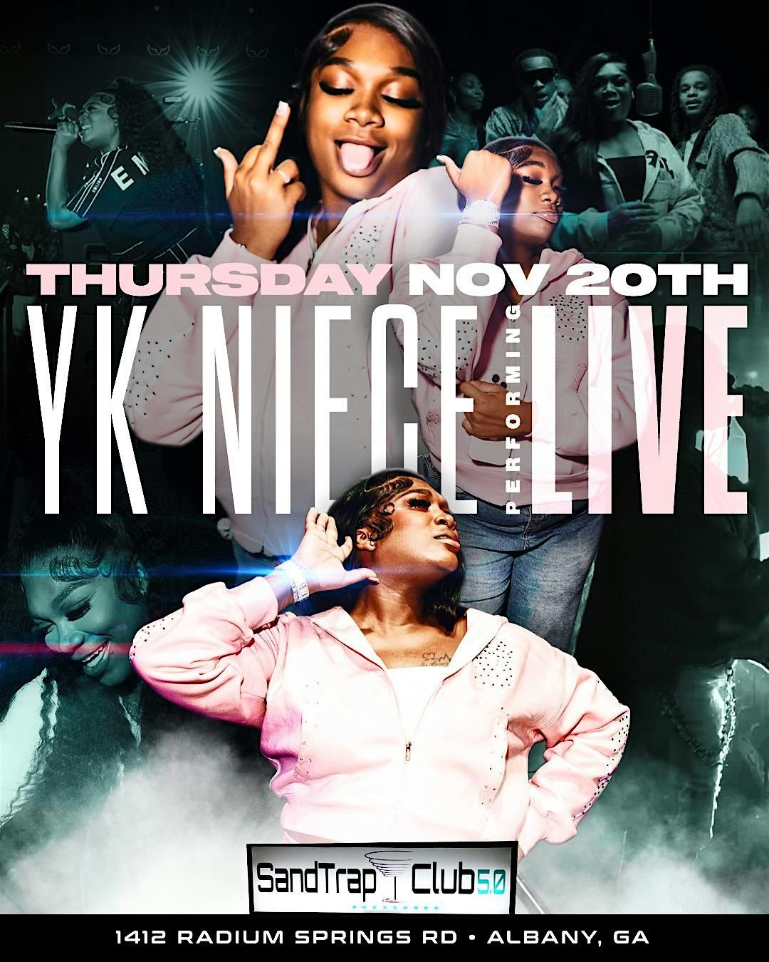 YK NIECE PERFORMING LIVE (Albany, GA)