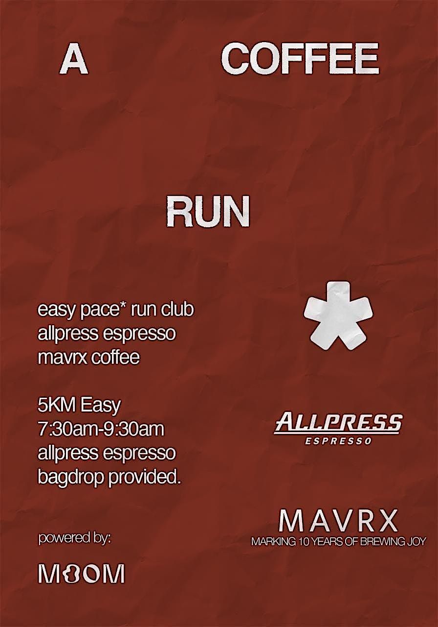 A Coffee Run: EP*RC x MAVRX x AllPress Espresso