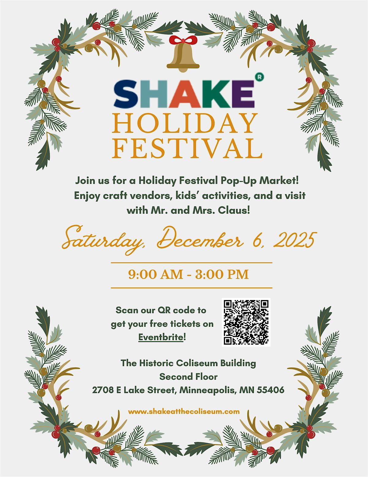 S.H.A.K.E. Holiday Festival