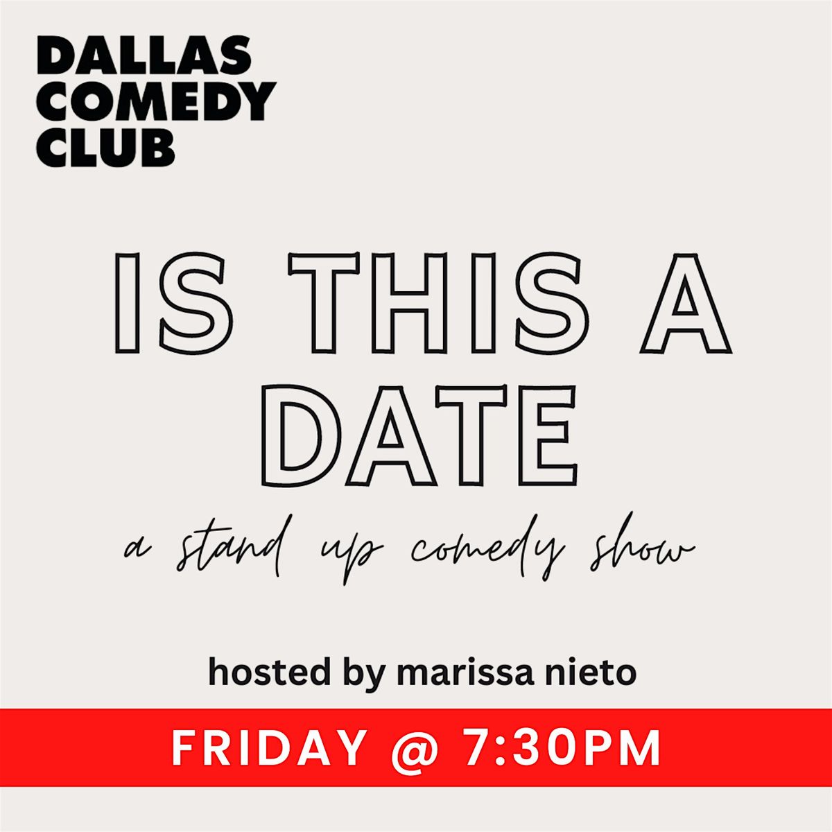Is this a Date?: Stand-up Show