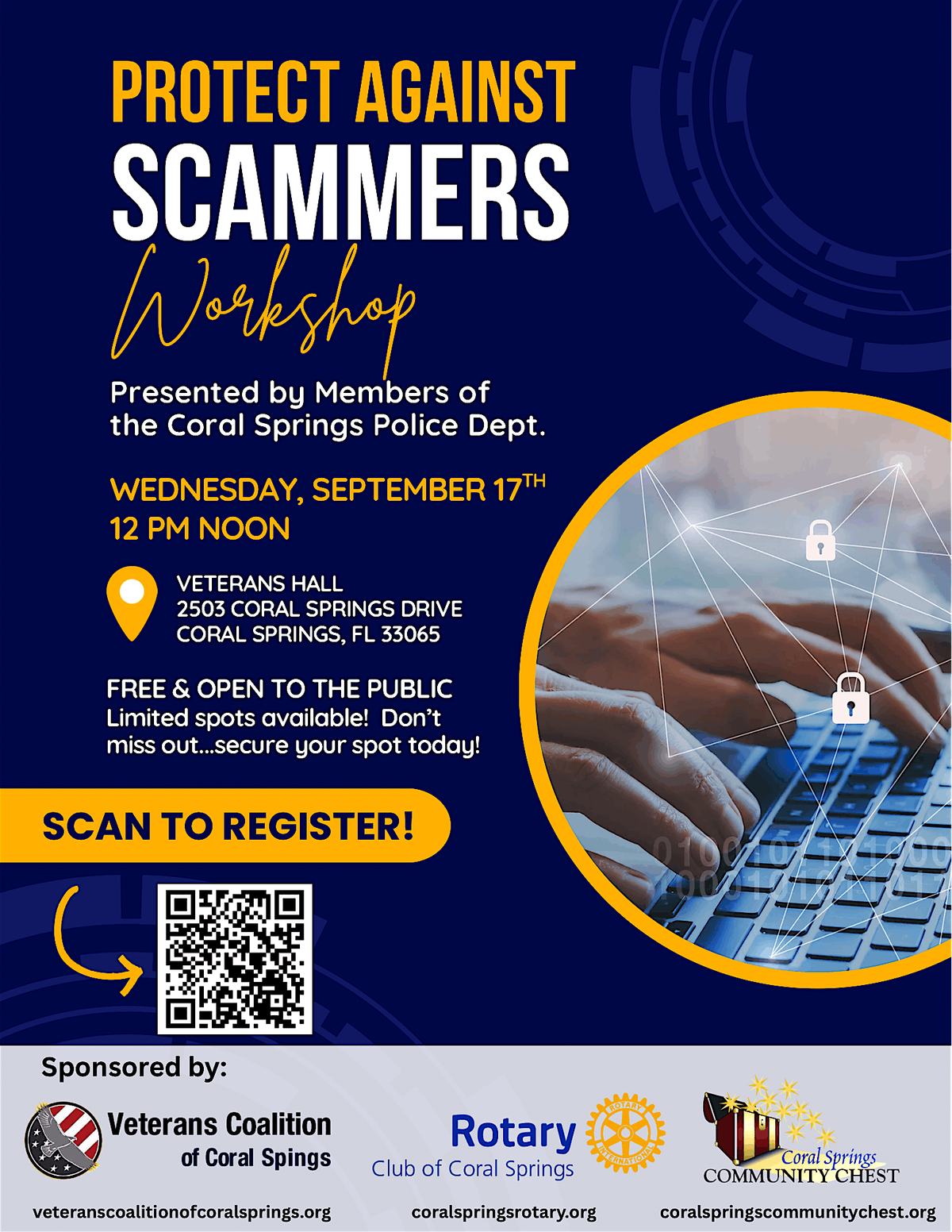 Protect Against Scammers Workshop