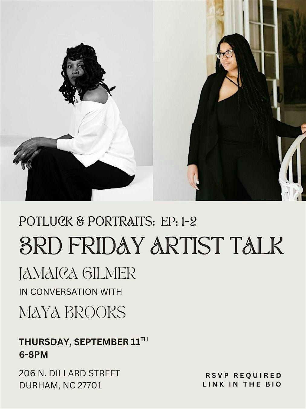 Artist Talk: Jamaica Gilmer in Conversation w\/Maya Brooks