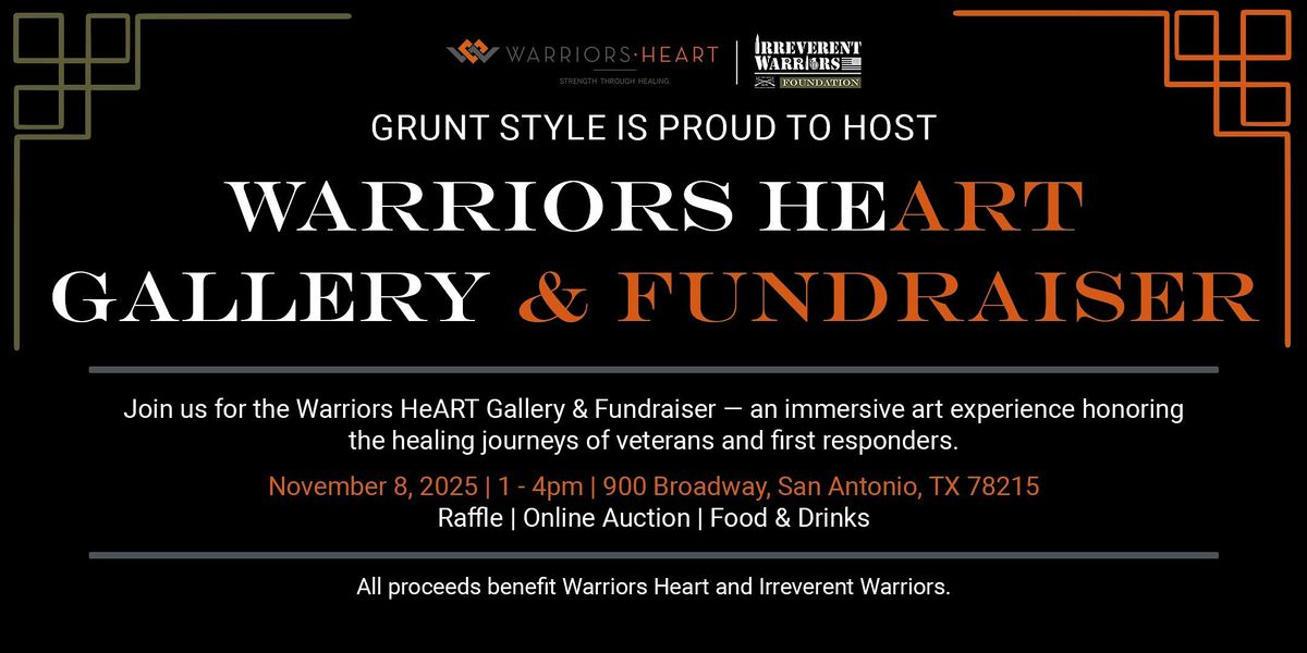 WARRIORS HEART GALLERY & FUNDRAISER