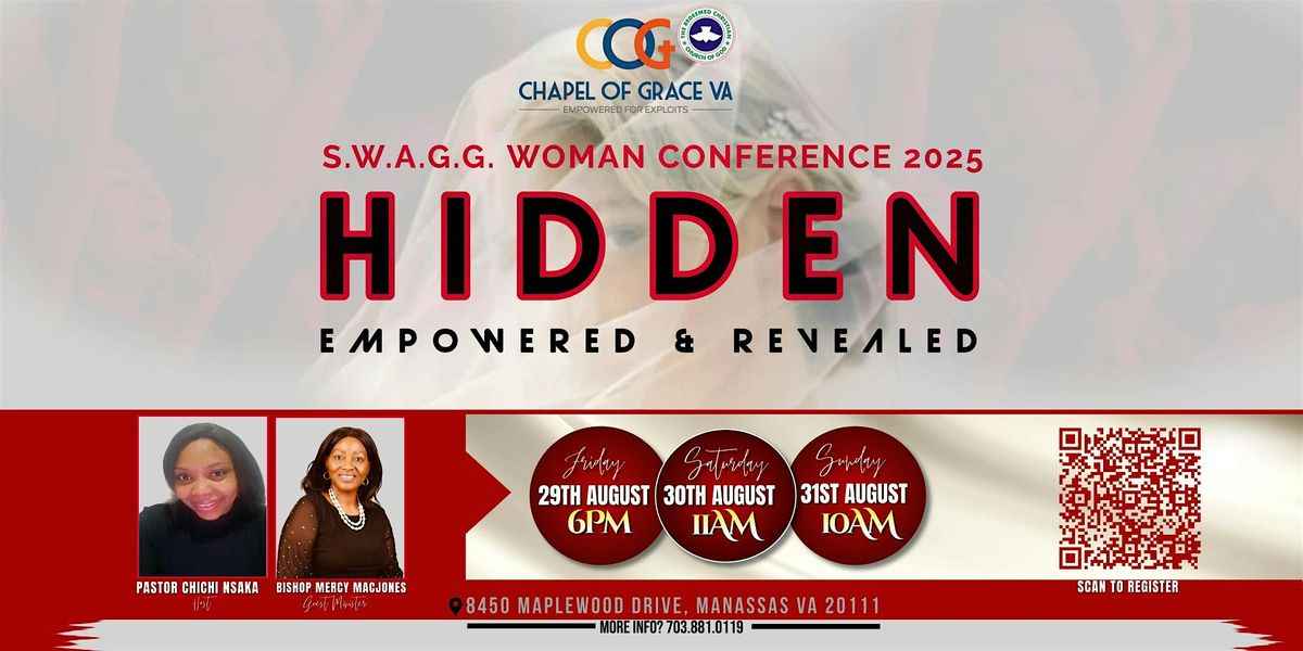 S.W.A.G.G Woman 2025 Conference: Hidden. Empowered. Revealed.