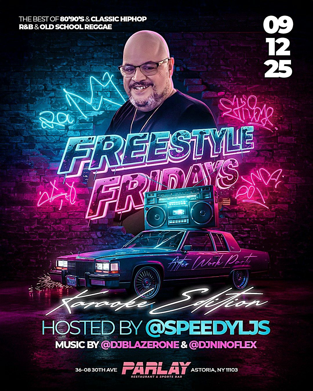 R&b ,old school & reggae Freestyle Friday