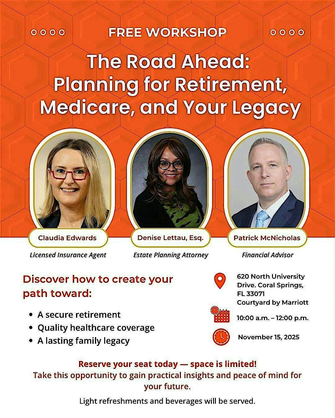 The Road Ahead: Planning for Retirement, Medicare and Your Legacy