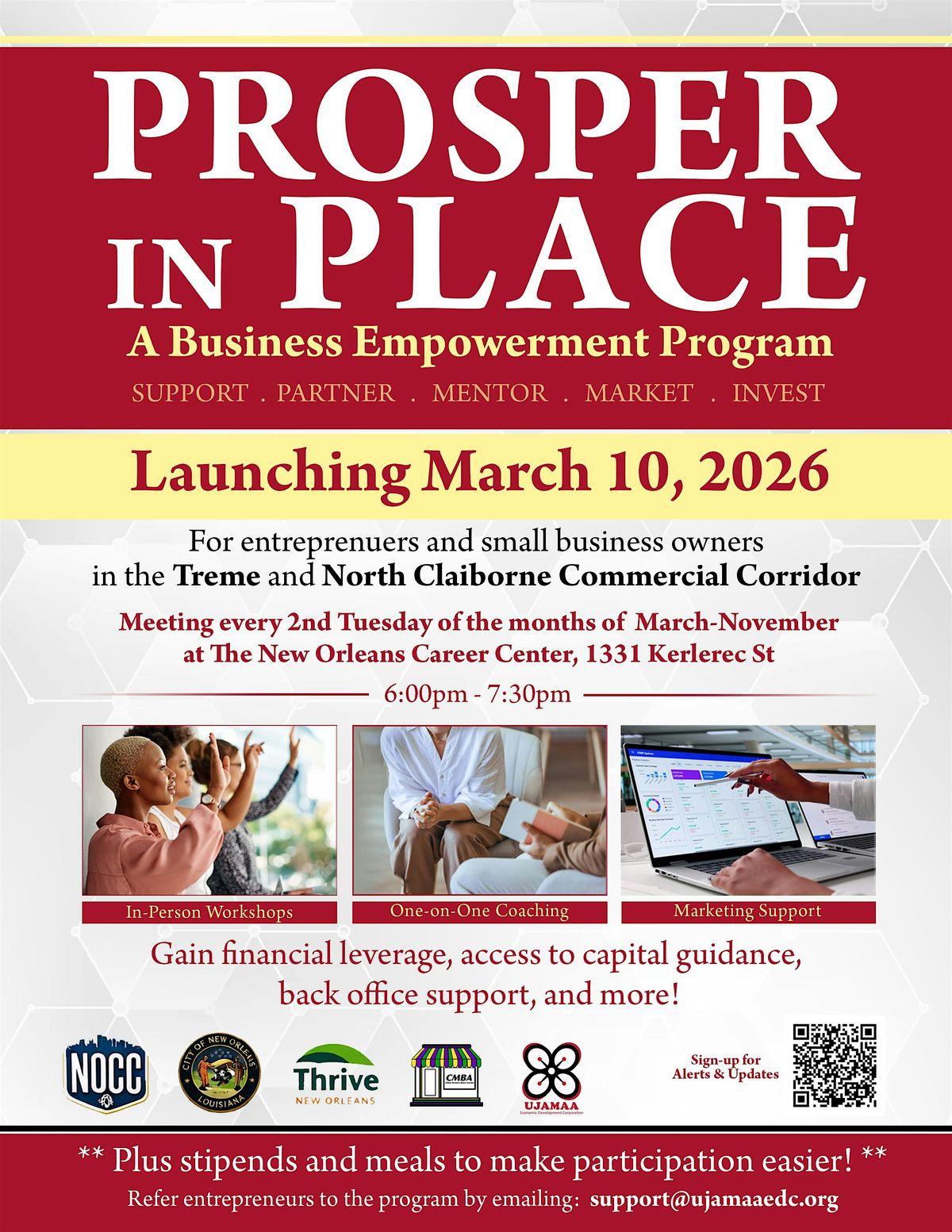 Prosper in Place Business Empowerment Program - Week 5