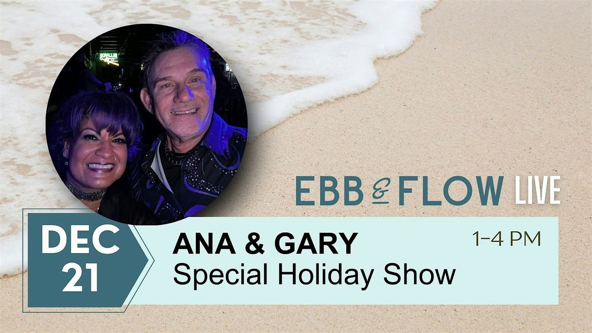 ANA & GARY LIVE ON THE BEACHSIDE!