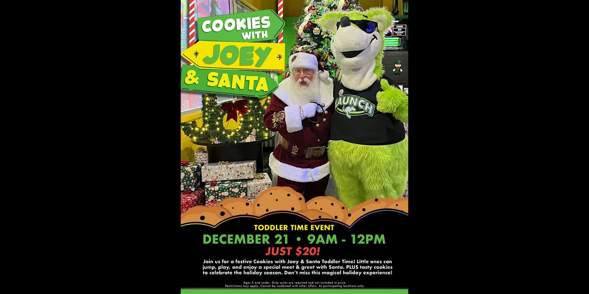 Cookies with Santa & Joey - Toddler Time