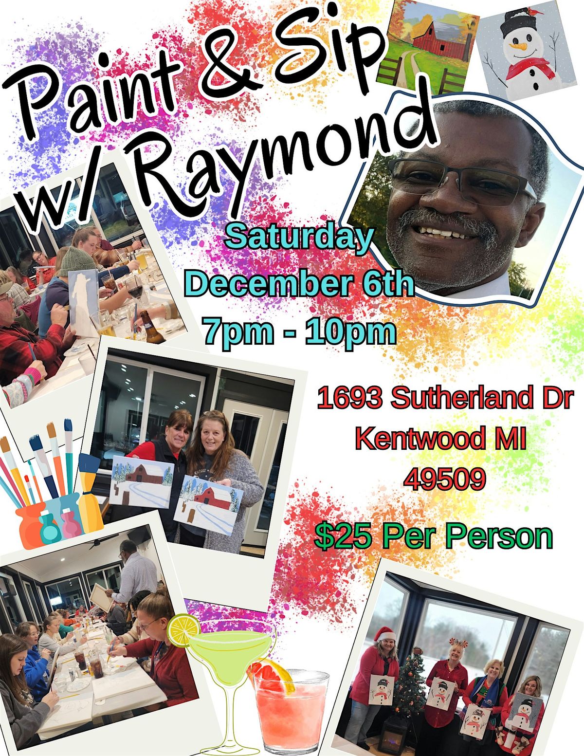 Paint & Sip w\/ Raymond Austin