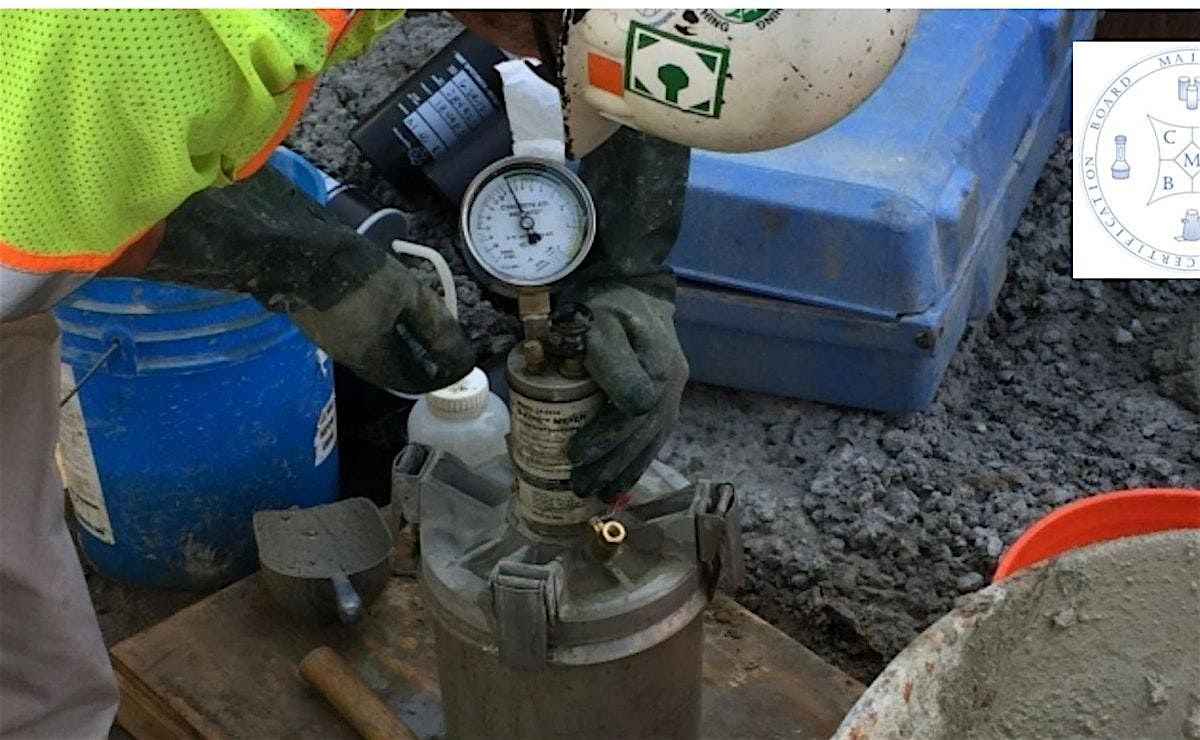 Maine ACI Grade 1 & Plant Certification Exam - December 6