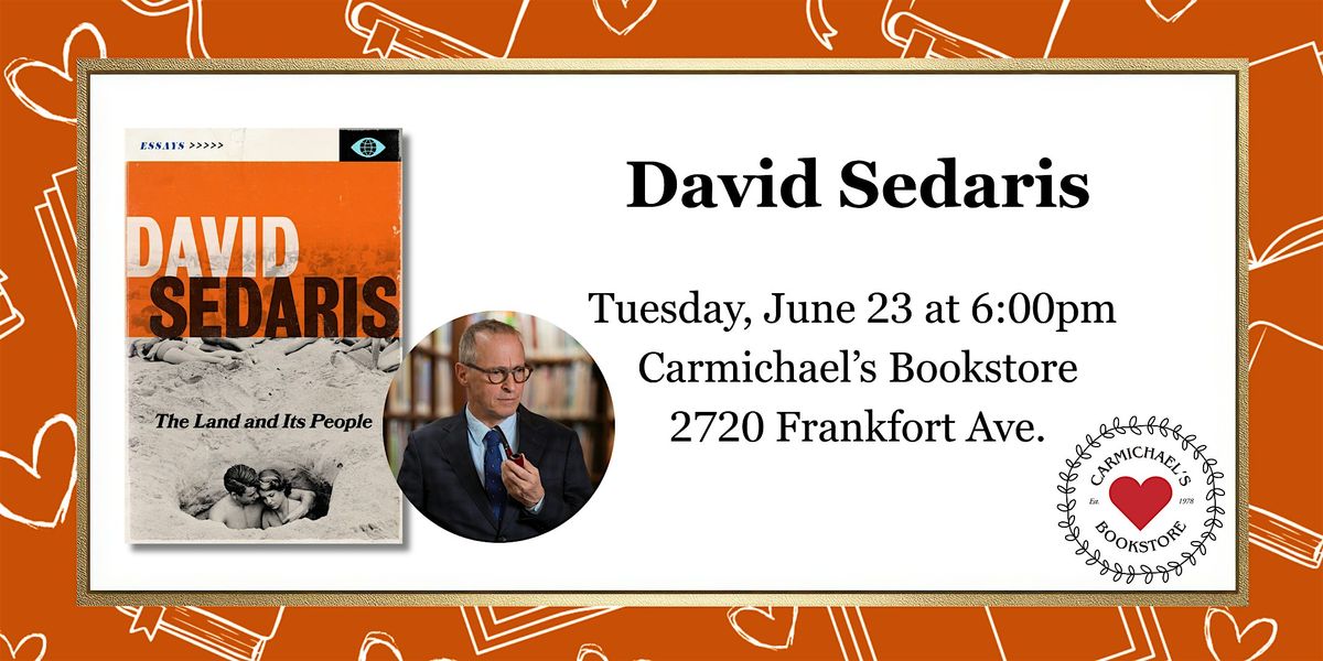 An Evening With David Sedaris