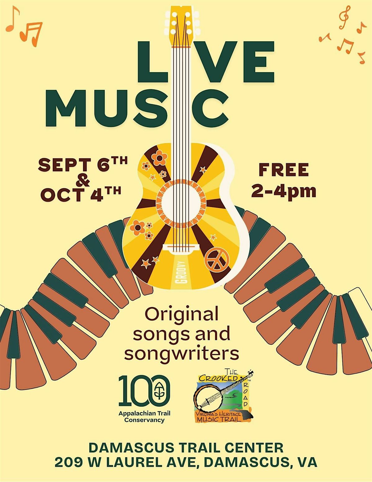 Live Music with the Crooked Road Singer Songwriters Group