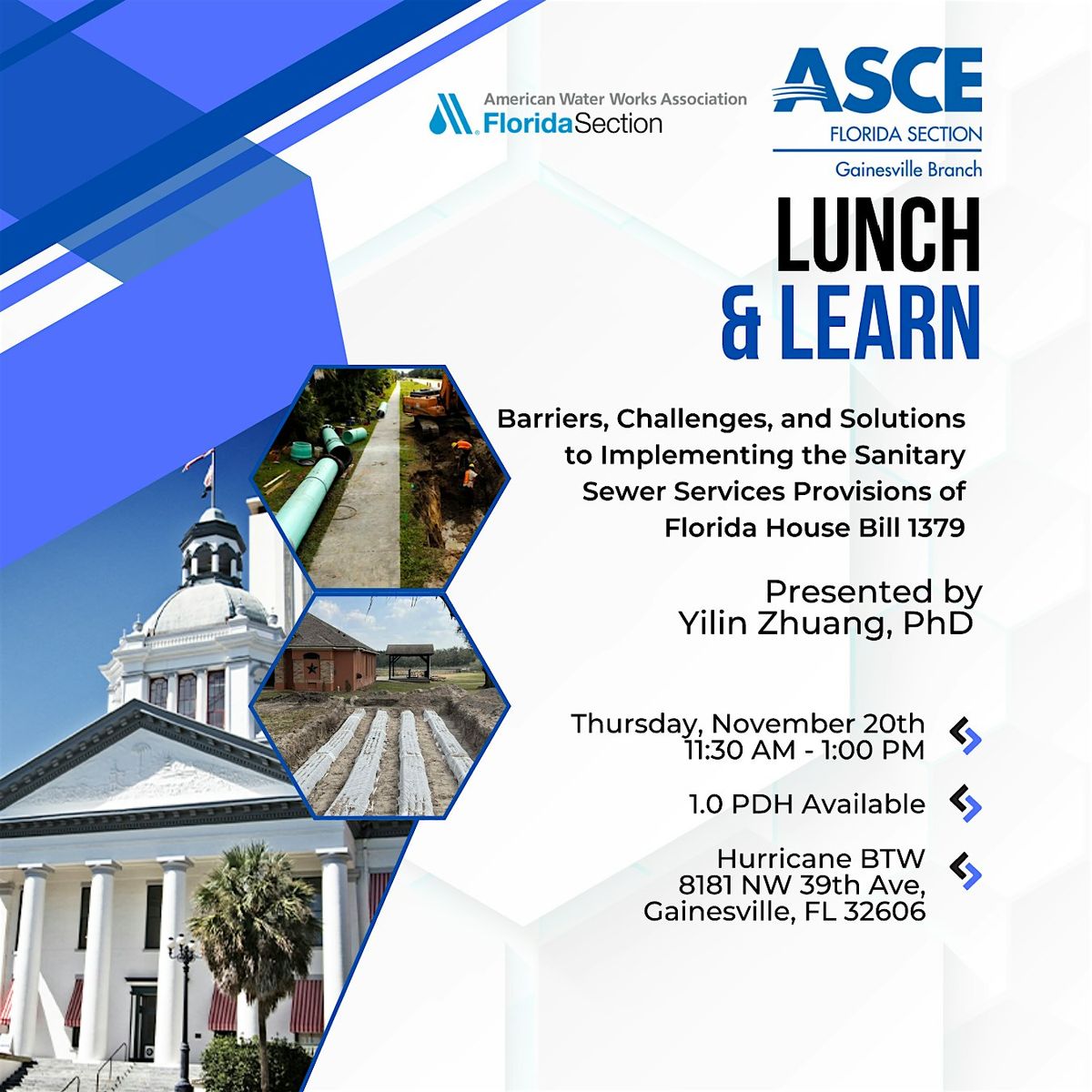 ASCE Gainesville Branch November 2025 Lunch & Learn