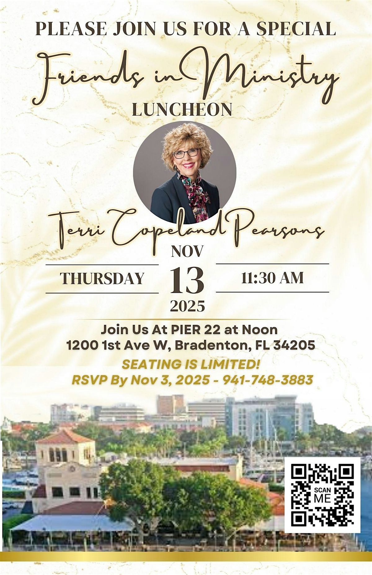 Friends In Ministry Luncheon with Terri Copeland Pearsons