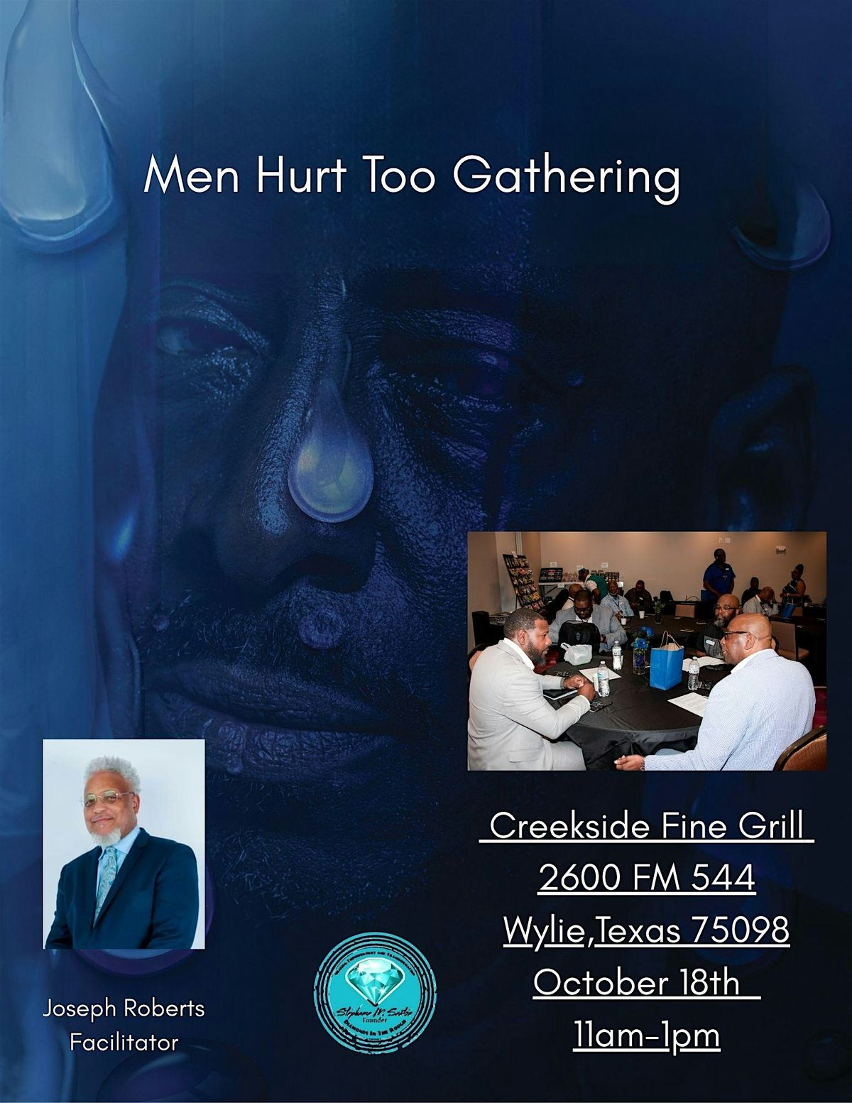 MEN HURT TOO GATHERING