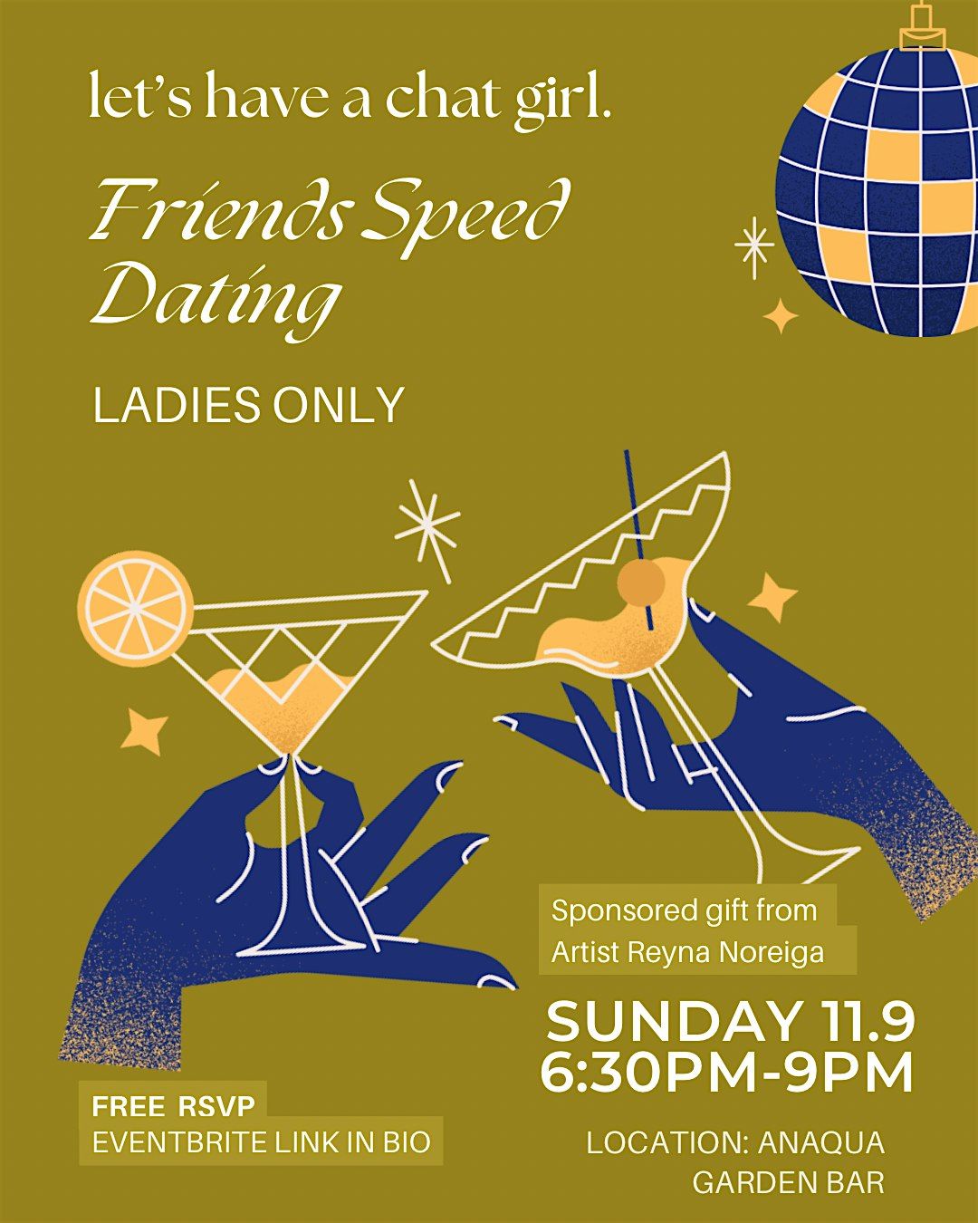 The Gathering Friends Speed Dating #2 (ladies only)