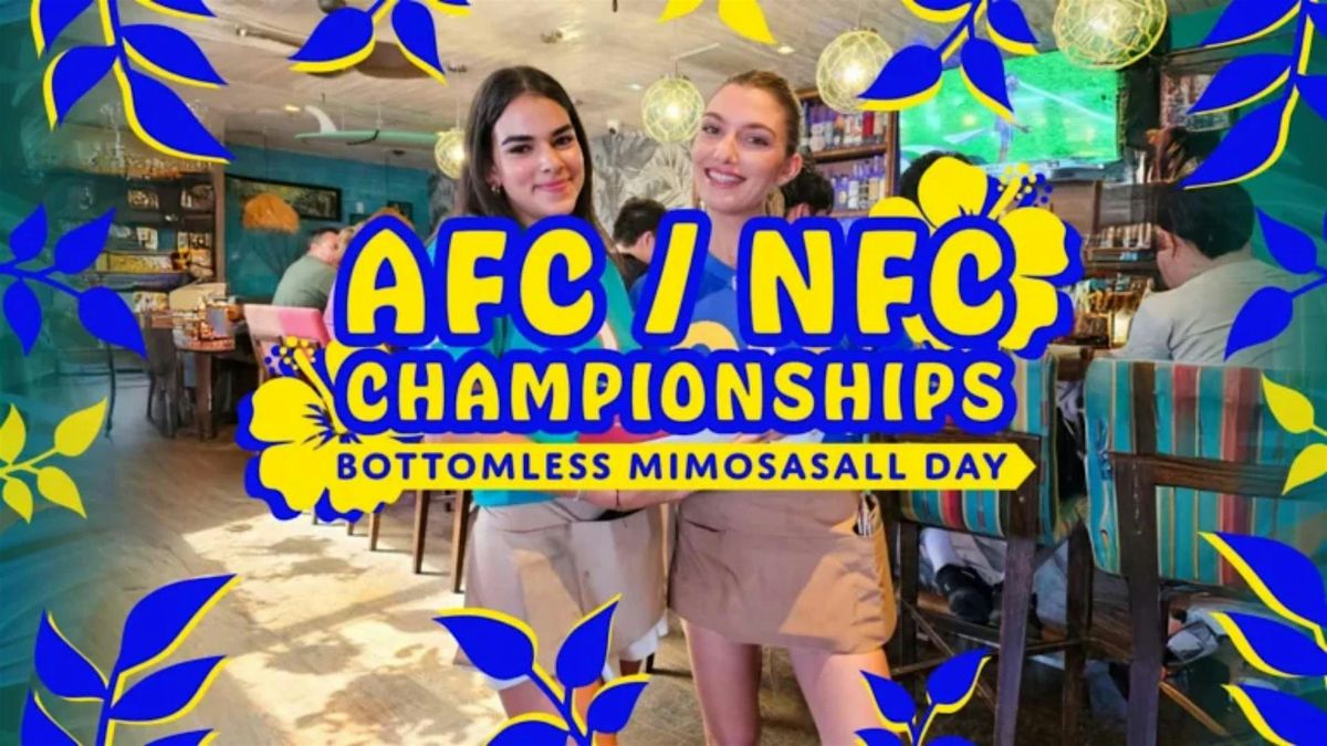 AFC & NFC Championship Sunday | Bottomless Mimosas