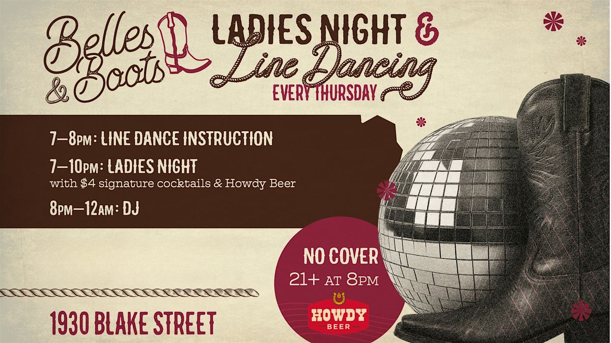 Ladies Night & Line Dancing