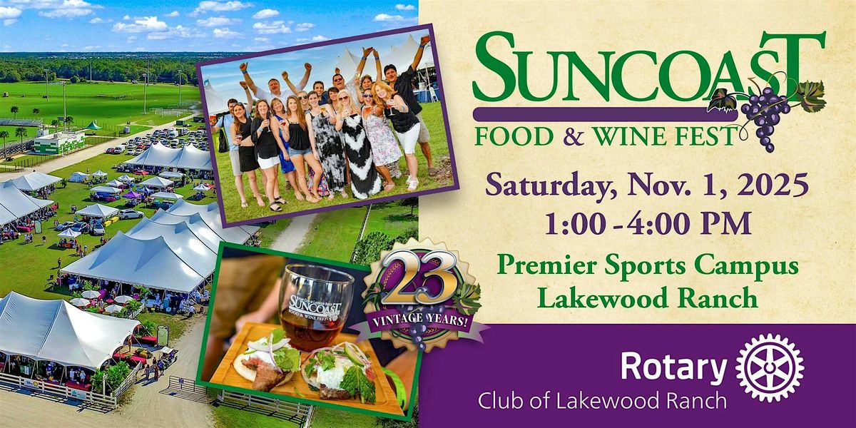 Suncoast Food & Wine Fest 2025