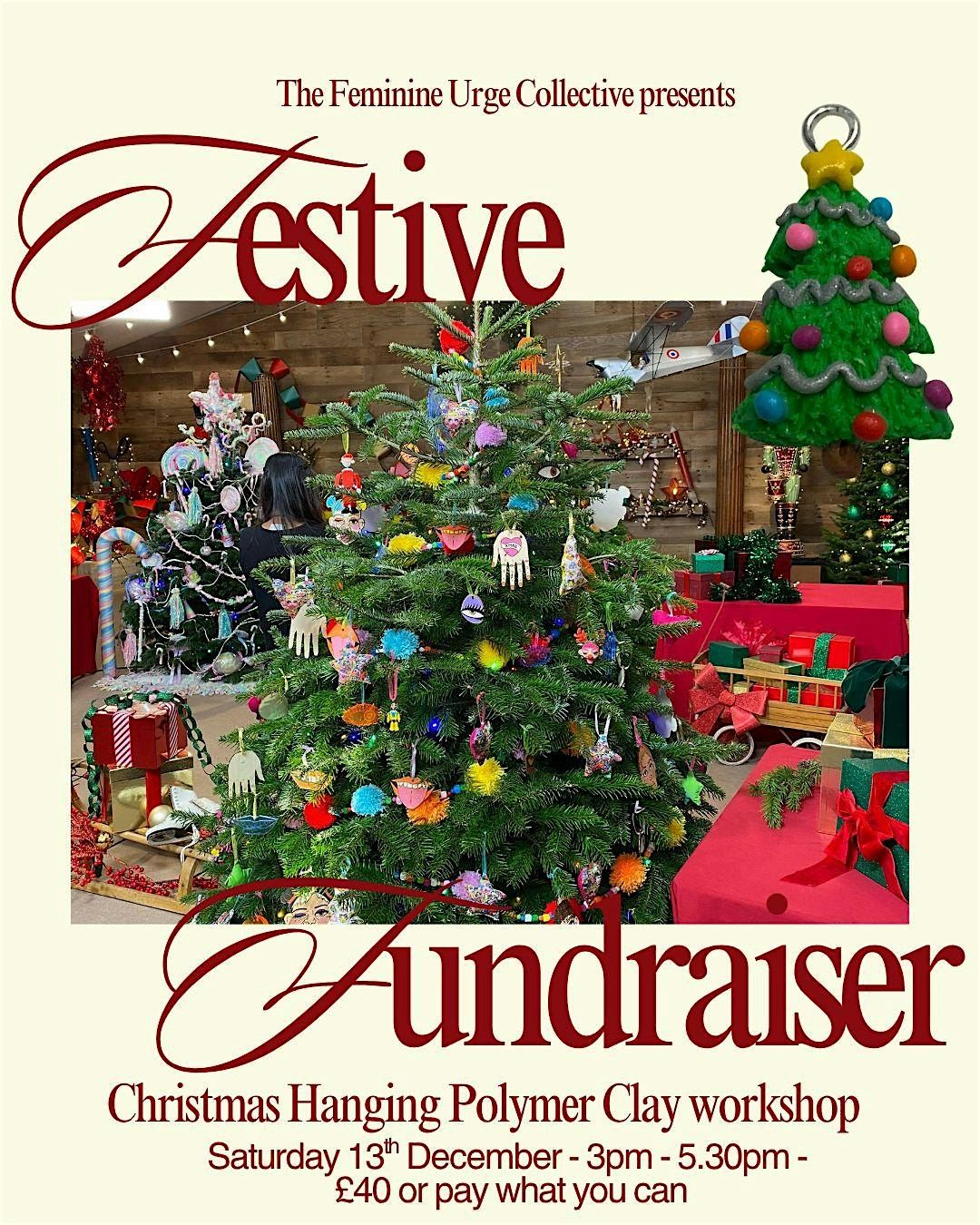 CHRISTMAS CHARMS: A polymer clay workshop