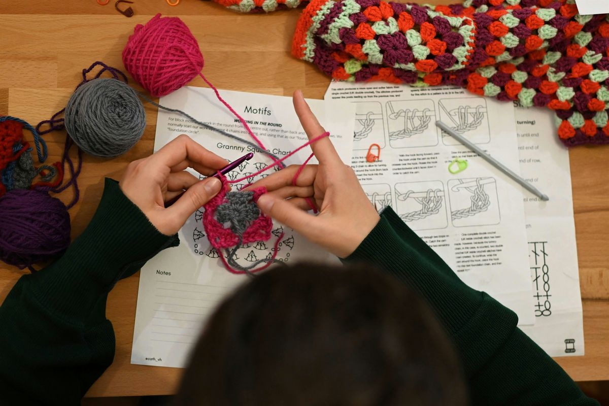 Crochet with Cathy - Make a Granny Square