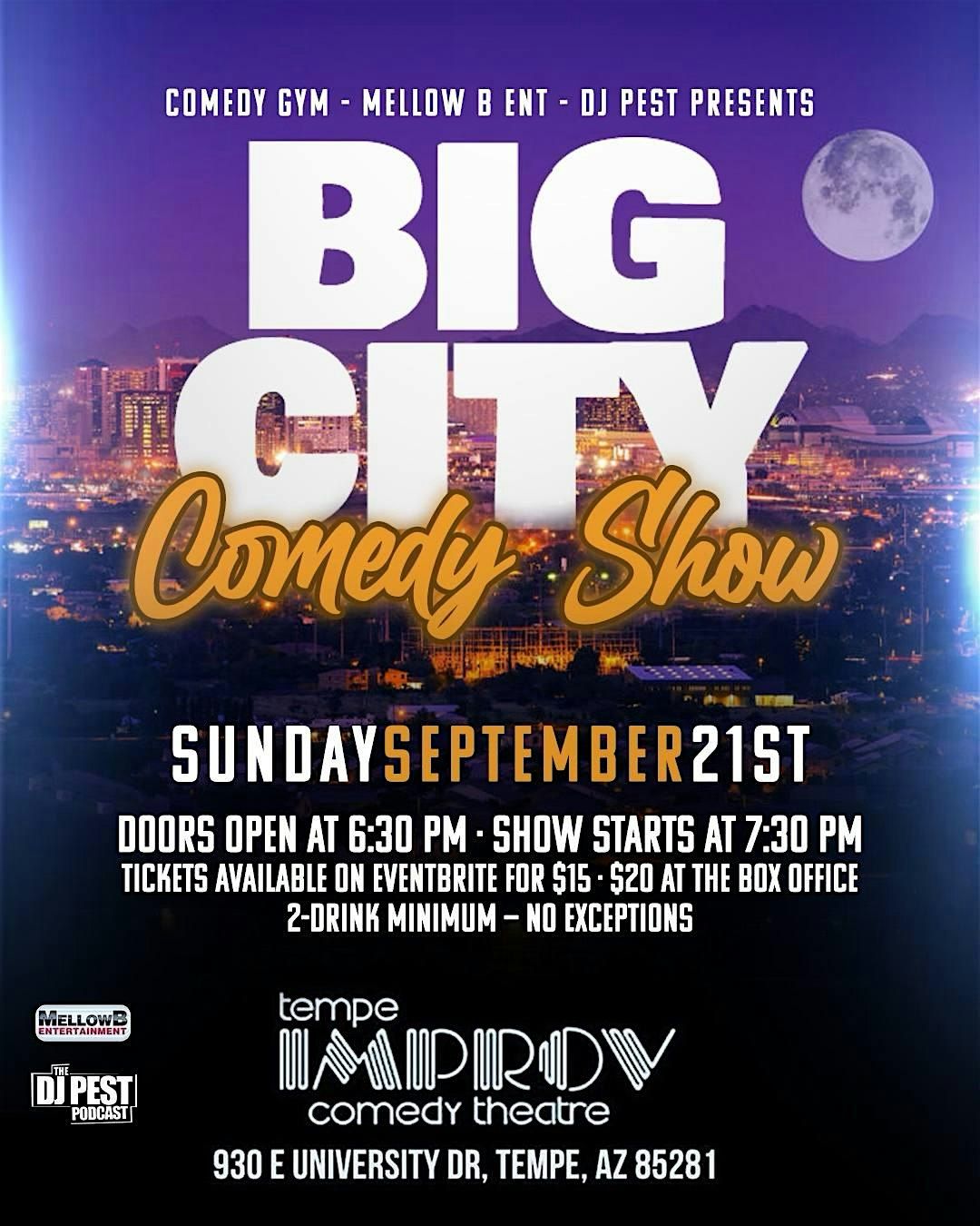 BIG CITY COMEDY SHOWCASE