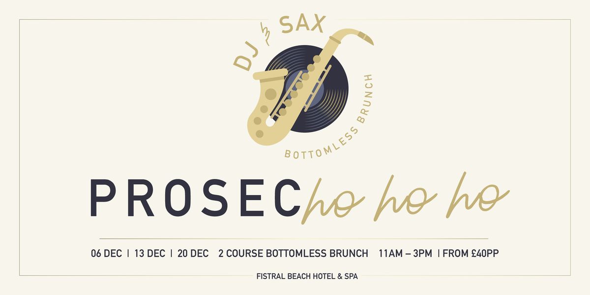 Festive DJ and Sax Bottomless Brunch | Saturday 20th December 2025