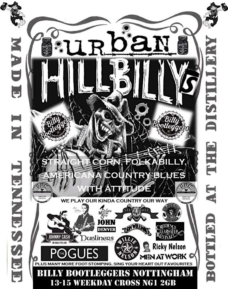 Urban Hillbilly's - Live @ Billy's