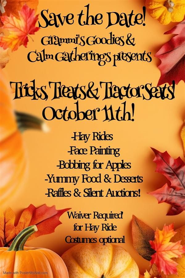 Tricks, Treats and Tractor Seats!- A Sensory Friendly Harvest
