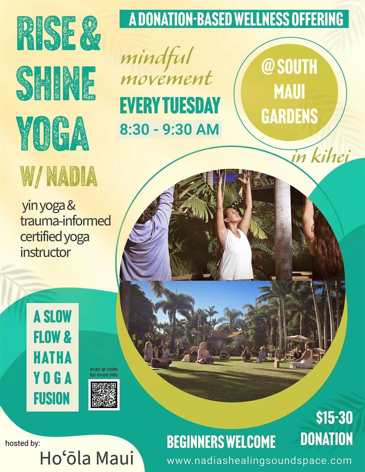 RISE & SHINE YOGA ON MAUI