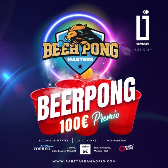 \u00a1Gran Torneo de Beerpong en Madrid! \ud83c\udfc6\ud83c\udf7a
