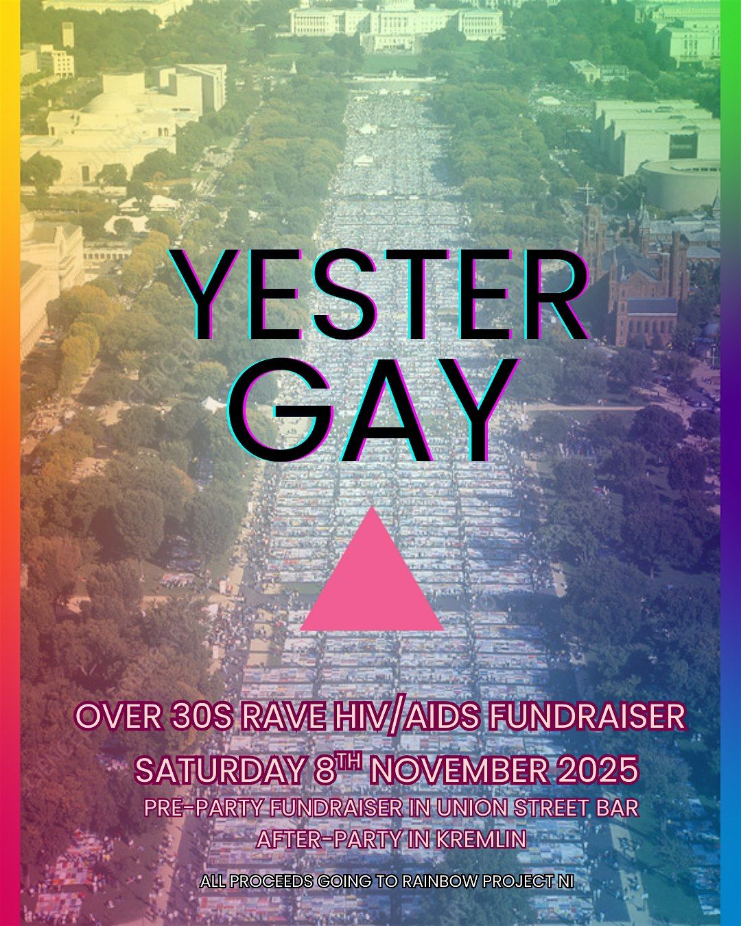 YesterGAY - HIV\/AIDS fundraiser rave