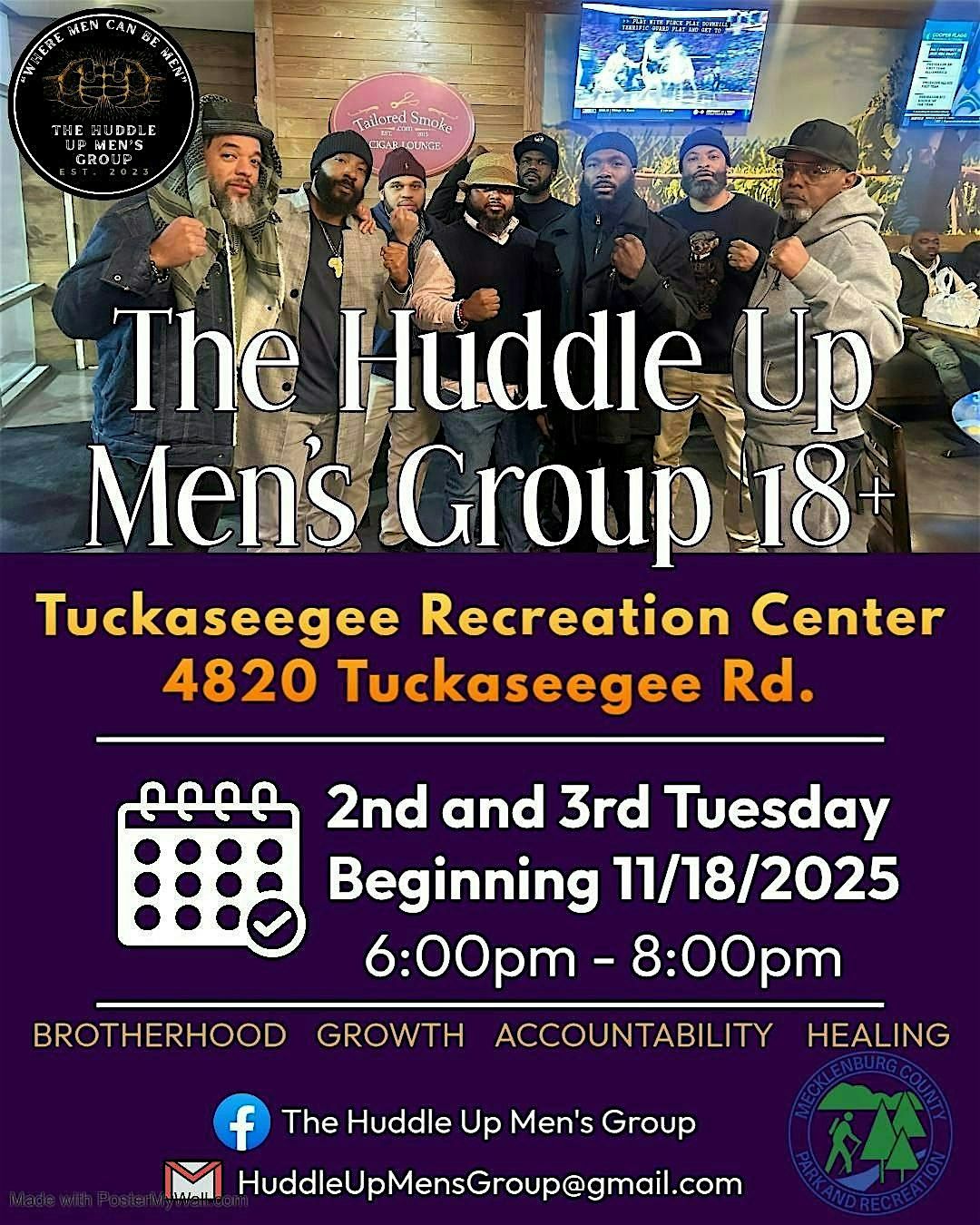 Huddle Up Men's Group