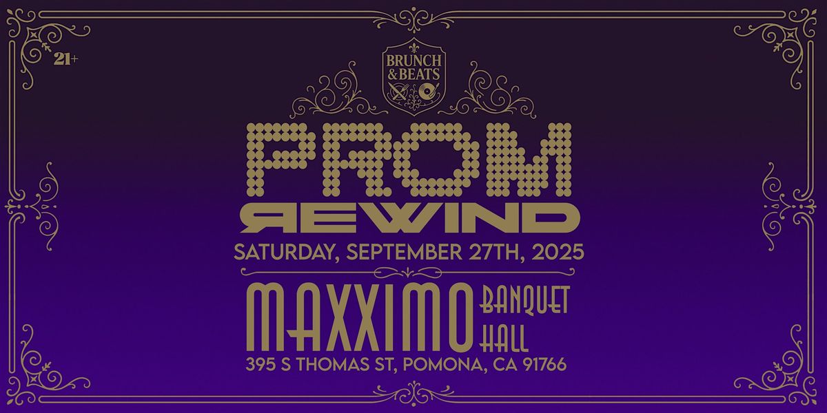 Brunch & Beats: Prom Rewind