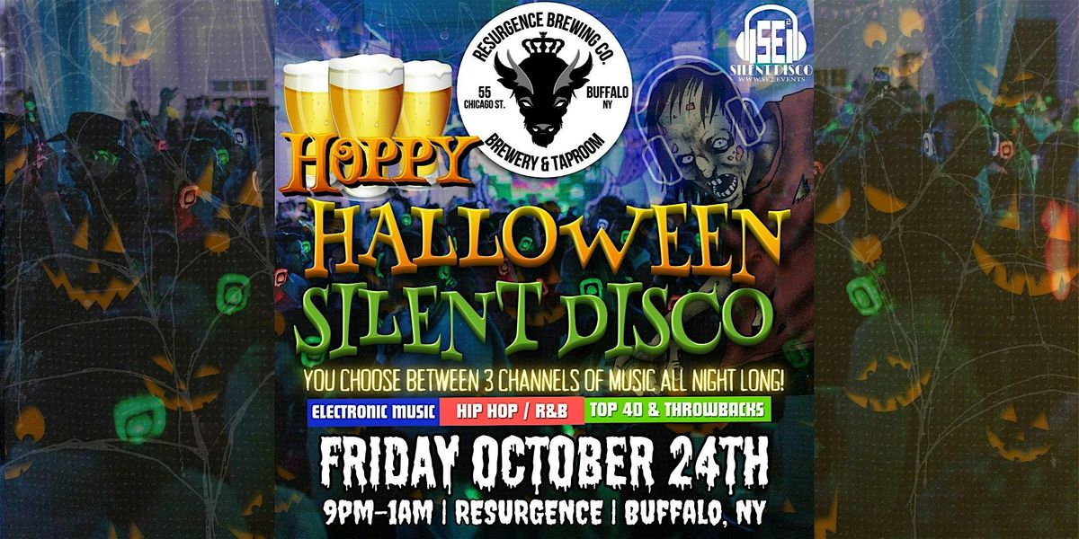 Hoppy Halloween Silent Disco at Resurgence Brewing Company - 10\/24\/25