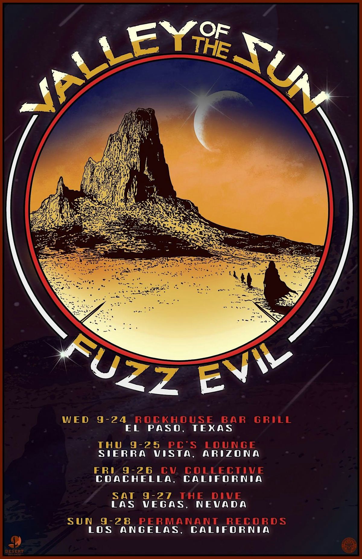Valley of The Sun w\/ Fuzz Evil\/ Gack