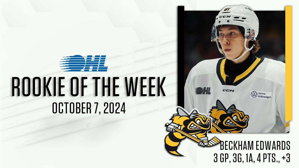 Sarnia Sting vs. Sault Ste. Marie Greyhounds