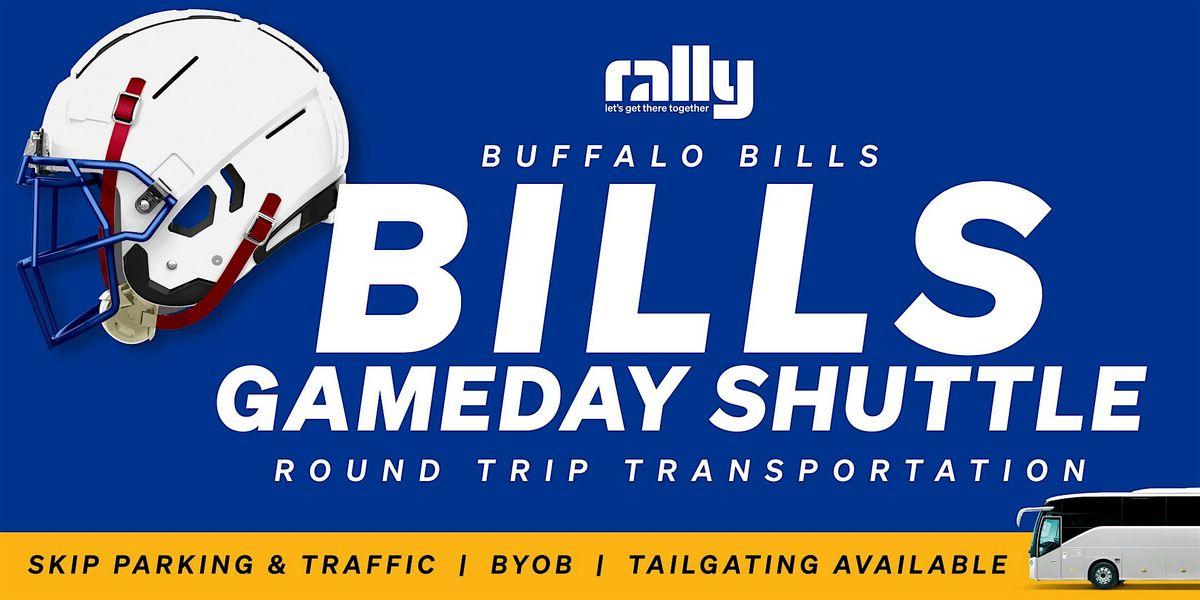 Chargers vs Bills Rally Gameday Fan Shuttle to Highmark Stadium | Sept ...