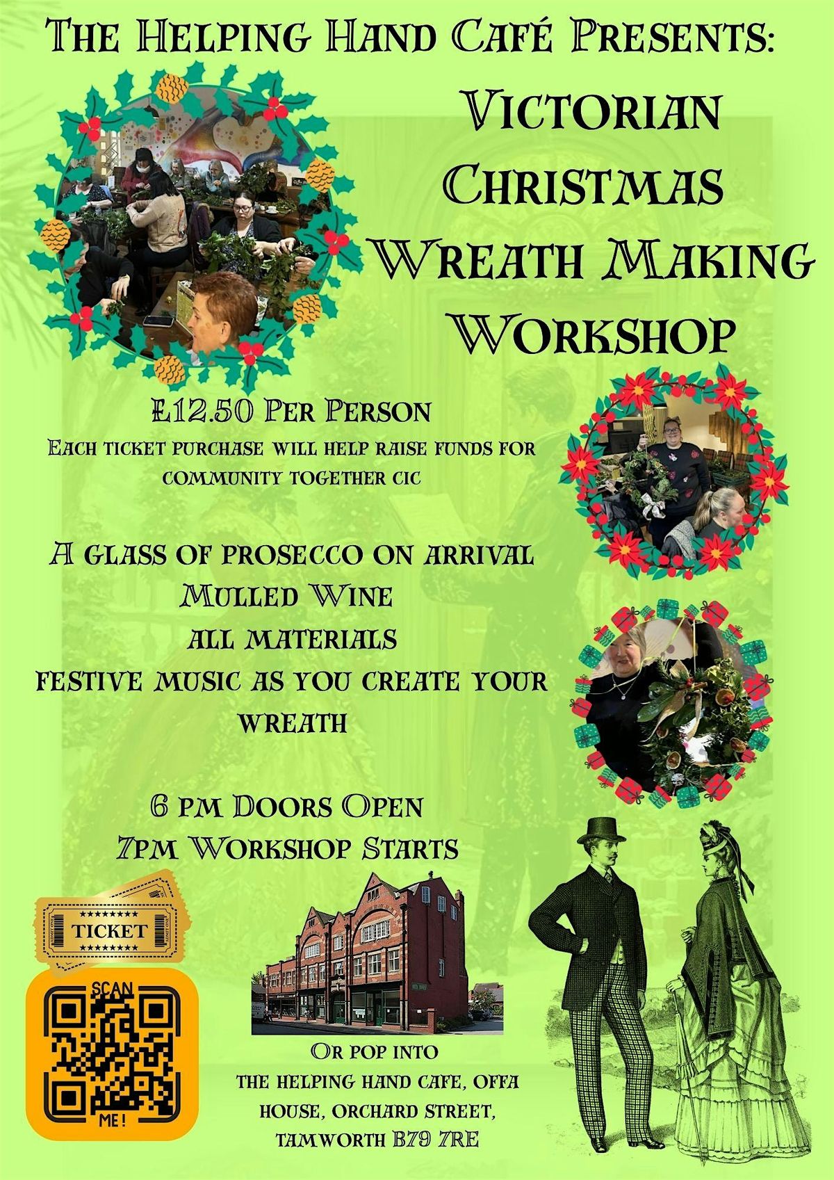 Victorian Wreath Making Workshop - NEW DATE ADDED