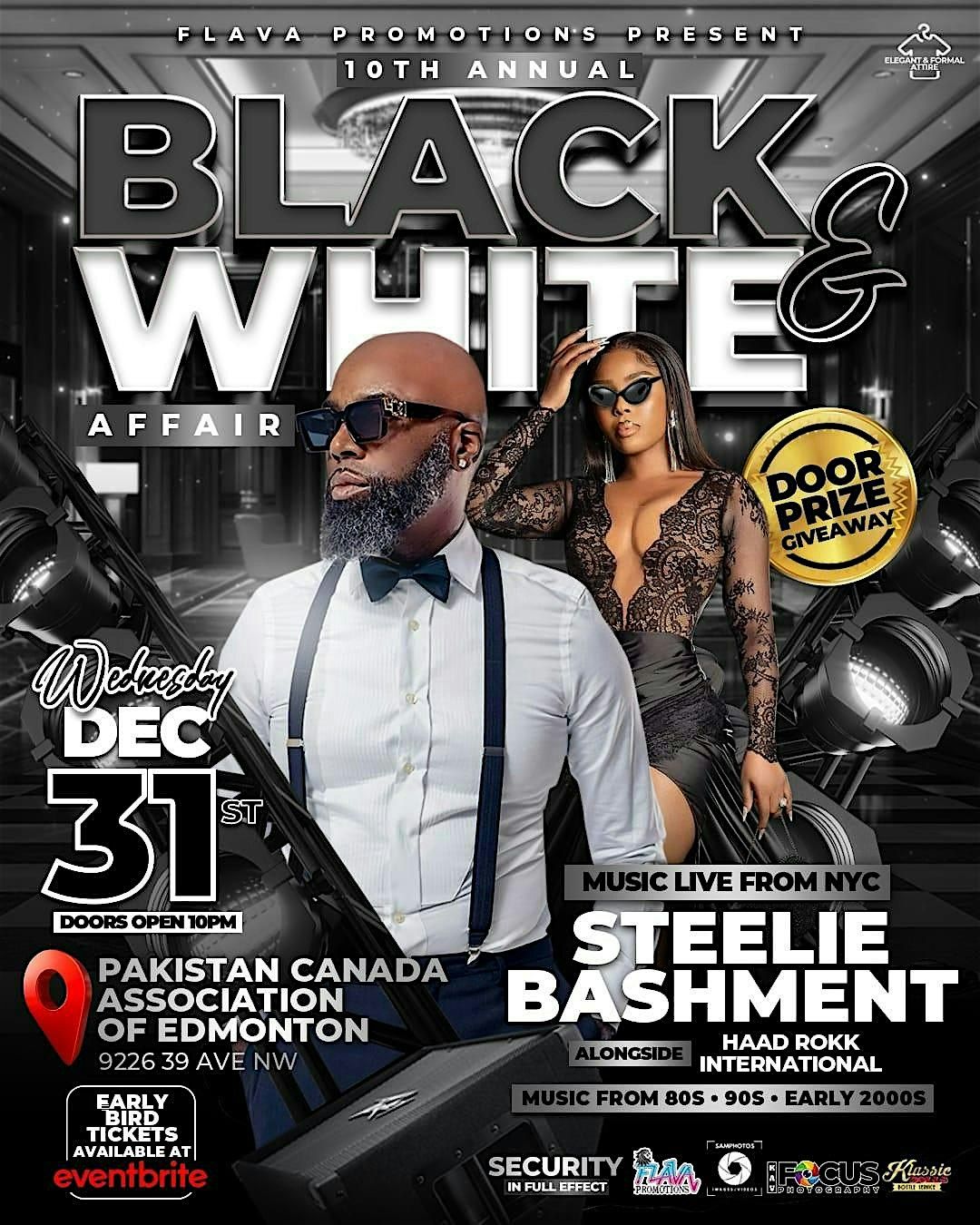 New Years Eve: The 10th Annual Black & White Affair