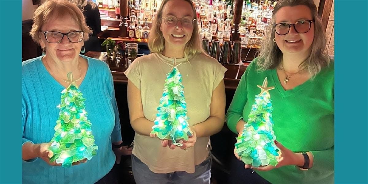 Sea Glass Tree Craft in Akron